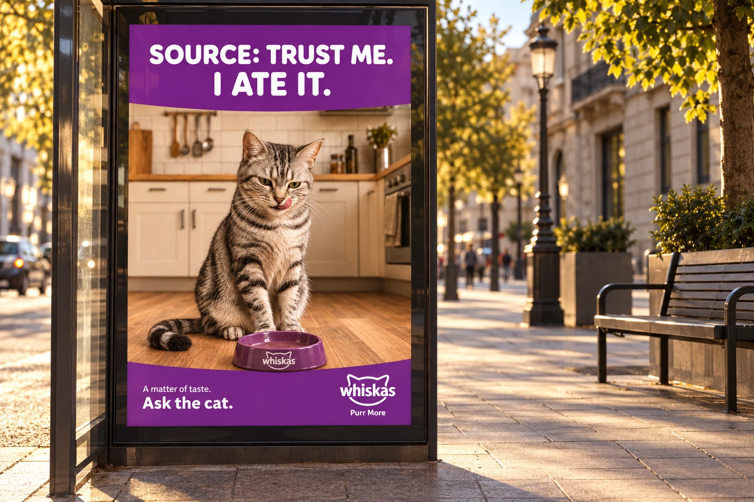 Source: Trust me. I ate it. Speculative outdoor mockup.