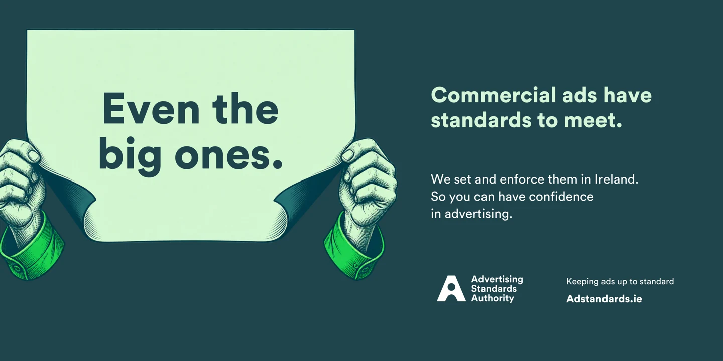 Even the big ones. Advertising Standards Authority outdoor campaign