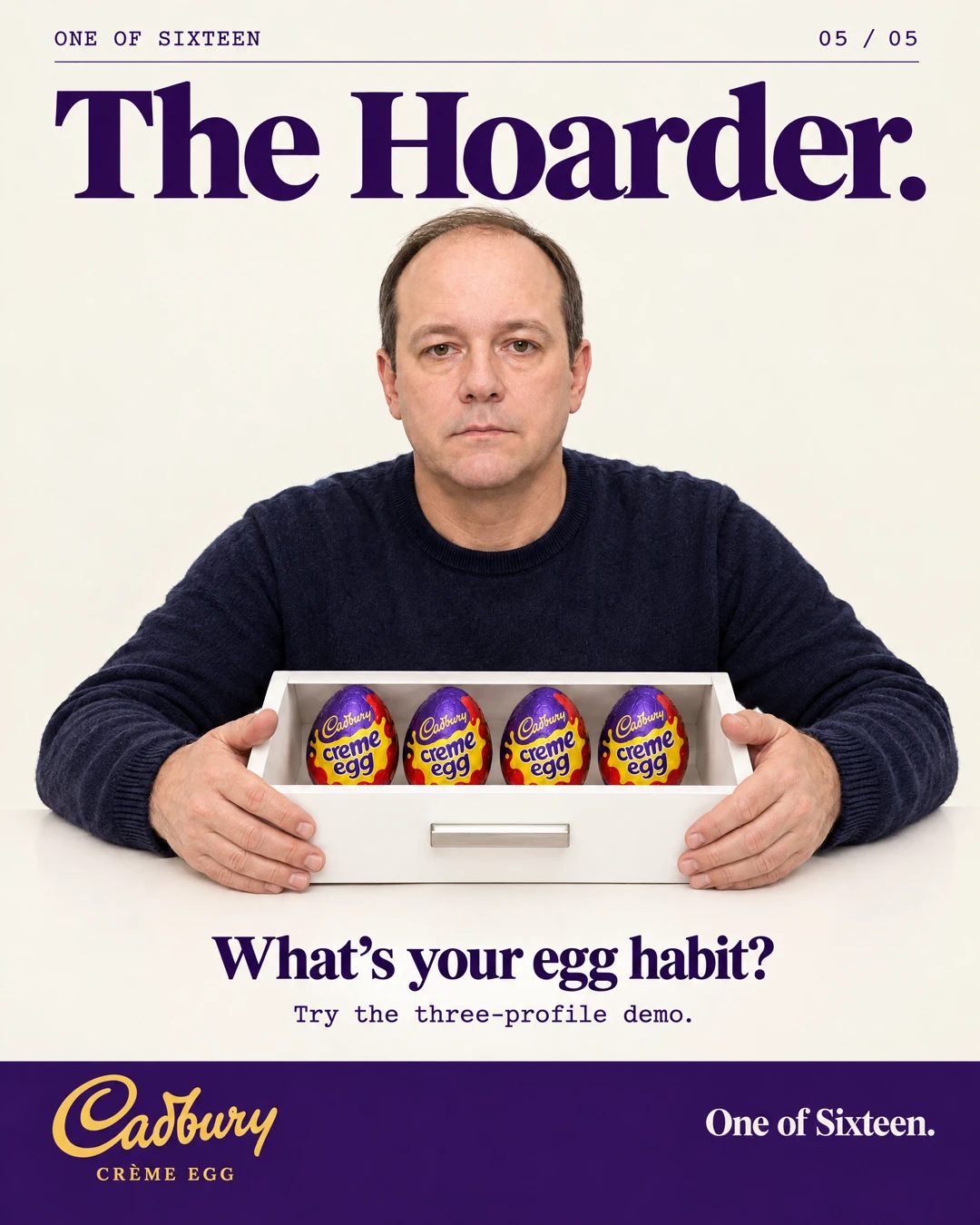 5 / 5 — The Hoarder. What’s your egg habit?